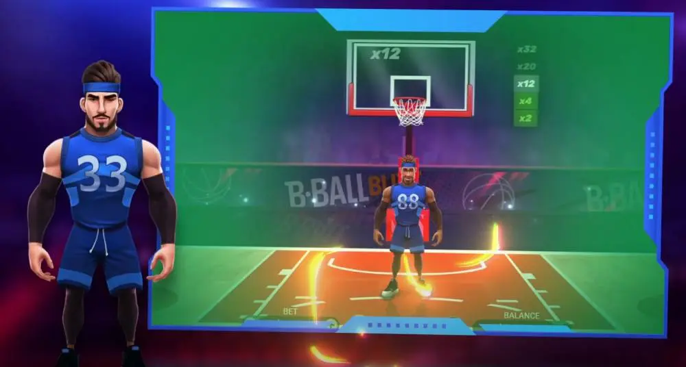 Versión demo del juego B-Ball Blitz.