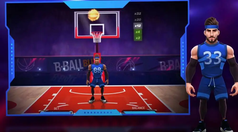 Cómo jugar B-Ball Blitz en el móvil.